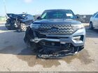 2021 Ford Explorer Limited Dark Blue vin: 1FMSK7FH0MGA70664