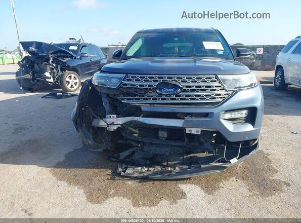 1FMSK7FH0MGA70664 2021 FORD FORD EXPLORER Dark Blue Вид спереду