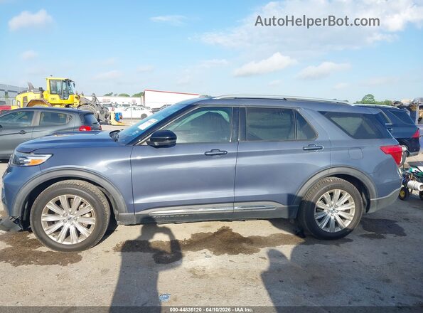 1FMSK7FH0MGA70664 2021 FORD FORD EXPLORER Dark Blue Вид задньої частини салону