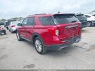 2021 Ford Explorer Limited Red vin: 1FMSK7FH3MGA45841