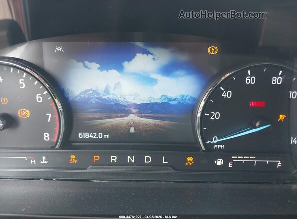 1FMSK7FH3MGA45841 2021 FORD FORD EXPLORER Red Vista de los asientos traseros