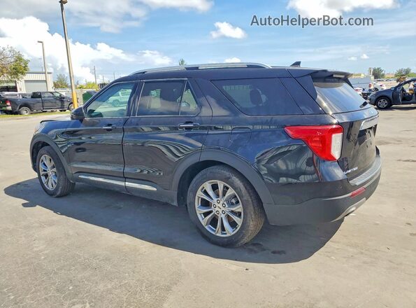 1FMSK7FH4RGA05419 2024 FORD FORD EXPLORER Black Rear left