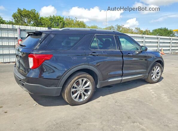 1FMSK7FH4RGA05419 2024 FORD FORD EXPLORER Black Rear right
