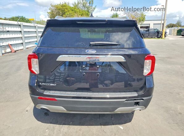 1FMSK7FH4RGA05419 2024 FORD FORD EXPLORER Black Rear view