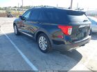2020 Ford Explorer Limited Black vin: 1FMSK7FH8LGA40228