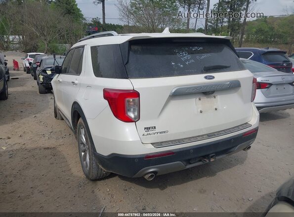 1FMSK7FHXMGA56027 2021 FORD FORD EXPLORER White Задня ліва чверть