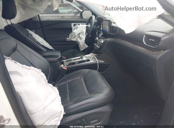 1FMSK7FHXMGA56027 2021 FORD FORD EXPLORER White Вид салону спереду