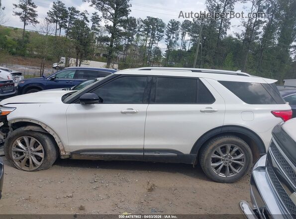 1FMSK7FHXMGA56027 2021 FORD FORD EXPLORER White Панорамний вид салону 360°