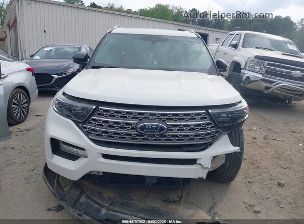 1FMSK7FHXMGA56027 2021 FORD FORD EXPLORER White Вид щитка приладів