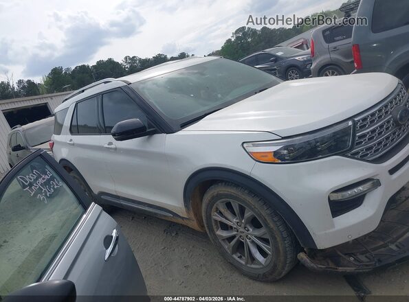 1FMSK7FHXMGA56027 2021 FORD FORD EXPLORER White Вид задньої частини салону