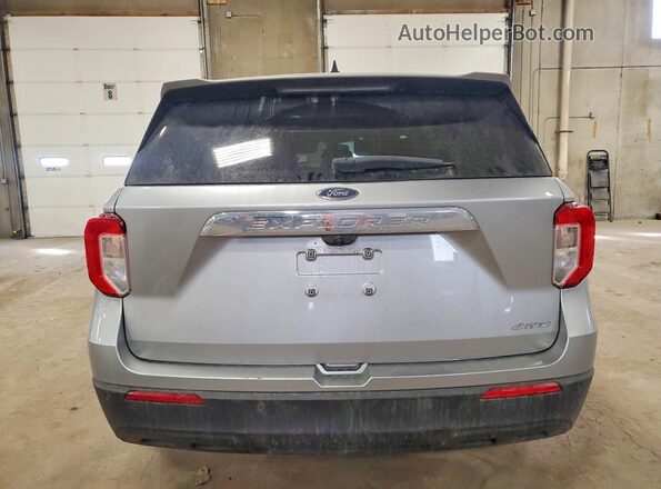 1FMSK8BH3MGA87602 2021 FORD FORD EXPLORER Silver Vista trasera