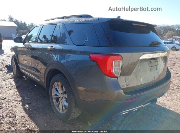 1FMSK8DH0LGA53922 2020 FORD FORD EXPLORER Серый Задняя левая четверть