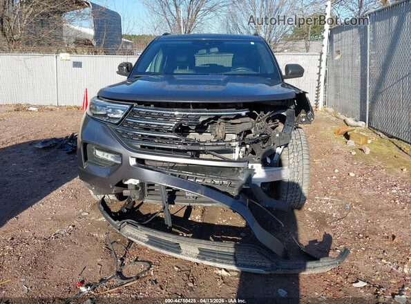 1FMSK8DH0LGA53922 2020 FORD FORD EXPLORER Серый Вид задней части салона