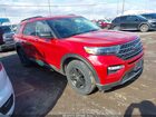 2020 Ford Explorer Xlt Red vin: 1FMSK8DH1LGC43521