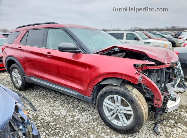 1FMSK8DH2NGC05069 2022 FORD FORD EXPLORER Красный Передняя правая четверть