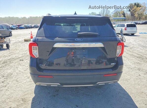 1FMSK8DH3LGC19396 2020 FORD FORD EXPLORER Black Вид ззаду