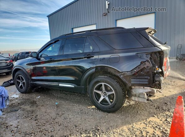1FMSK8DH4LGC19780 2020 FORD FORD EXPLORER Черный Задняя левая четверть