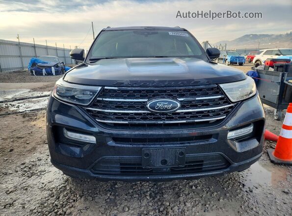 1FMSK8DH4LGC19780 2020 FORD FORD EXPLORER Черный Вид спереди