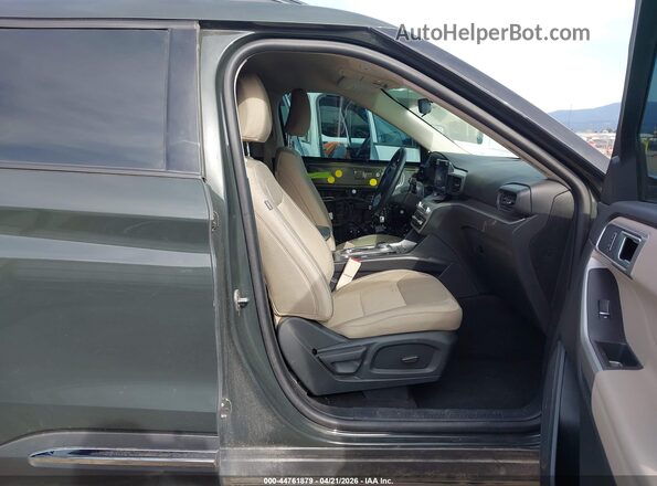 1FMSK8DH4RGA06806 2024 FORD FORD EXPLORER Green Widok wnętrza z przodu