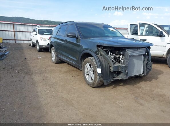 1FMSK8DH4RGA06806 2024 FORD FORD EXPLORER Green Przód prawy