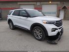 2020 Ford Explorer Xlt White vin: 1FMSK8DH7LGD11756