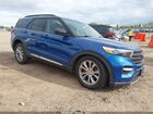 2021 Ford Explorer Xlt Blue vin: 1FMSK8DH7MGA58228