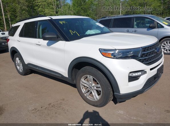1FMSK8DH8NGA38278 2022 FORD FORD EXPLORER Белый Передняя правая четверть