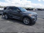 2020 Ford Explorer Xlt Gray vin: 1FMSK8DH9LGB40637