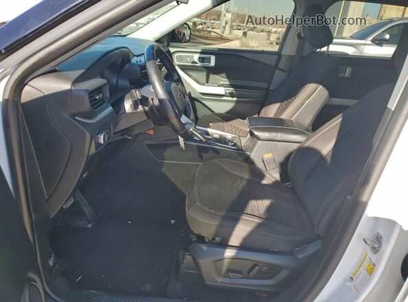 1FMSK8DH9LGC80283 2020 FORD FORD EXPLORER Белый Вид салона спереди