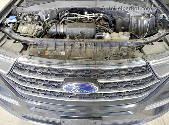1FMSK8DH9RGA76639 2024 FORD FORD EXPLORER Черный Вид подкапотного пространства