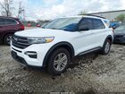 2021 Ford Explorer Xlt White vin: 1FMSK8DHXMGA79459