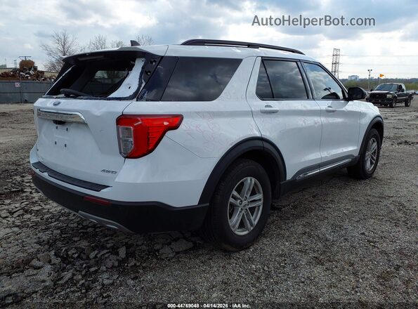 1FMSK8DHXMGA79459 2021 FORD FORD EXPLORER White Задня права чверть