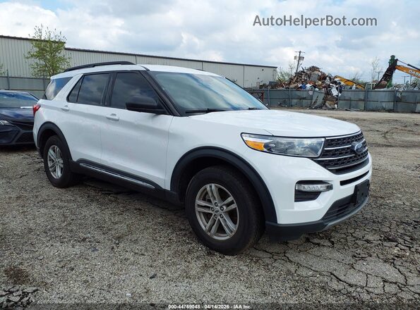 1FMSK8DHXMGA79459 2021 FORD FORD EXPLORER White Передня права чверть