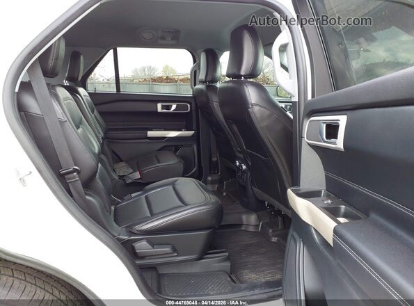 1FMSK8DHXMGA79459 2021 FORD FORD EXPLORER White Вид наклейки з VIN-кодом