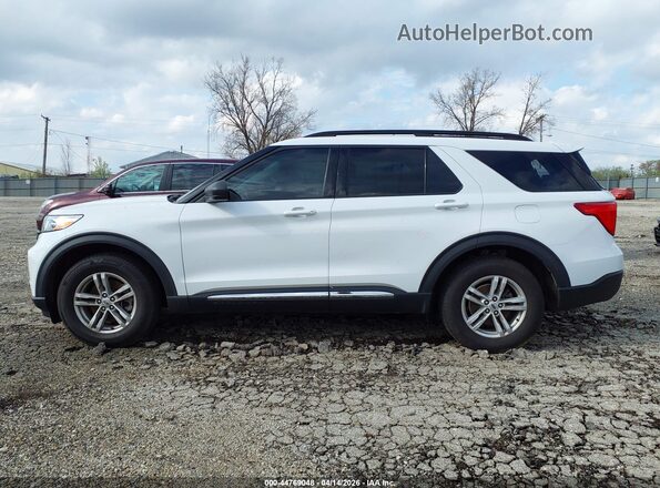 1FMSK8DHXMGA79459 2021 FORD FORD EXPLORER White Панорамний вид салону 360°