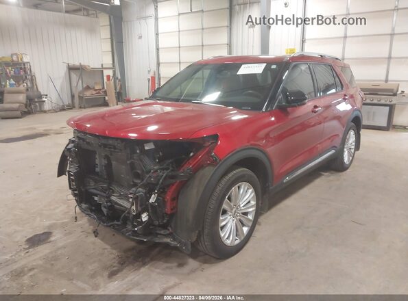 1FMSK8FH0RGA66787 2024 FORD FORD EXPLORER Red Передня ліва чверть