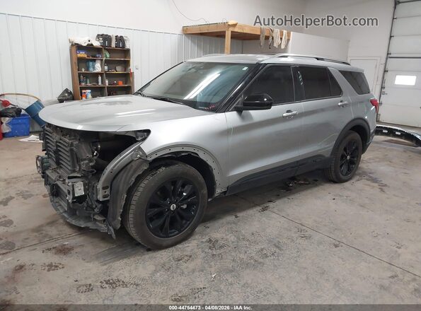 1FMSK8FH2RGA24461 2024 FORD FORD EXPLORER Silver Передня ліва чверть