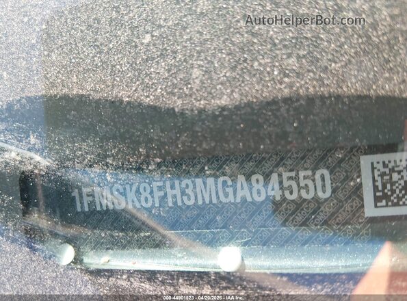 1FMSK8FH3MGA84550 2021 FORD FORD EXPLORER Серебряный 