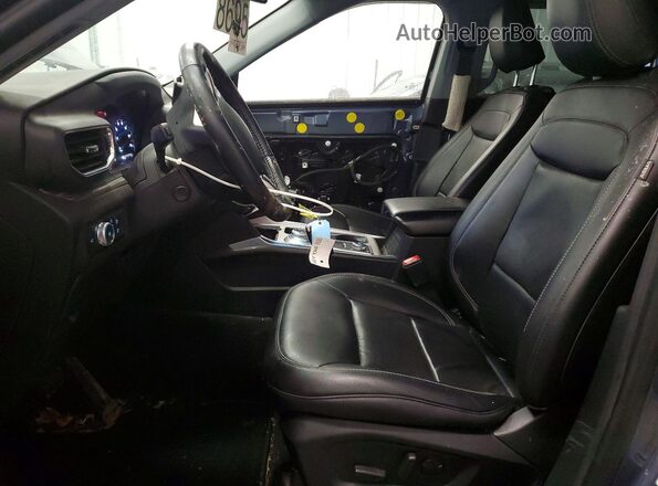 1FMSK8FH6MGC30181 2021 FORD FORD EXPLORER Синий Вид салона спереди