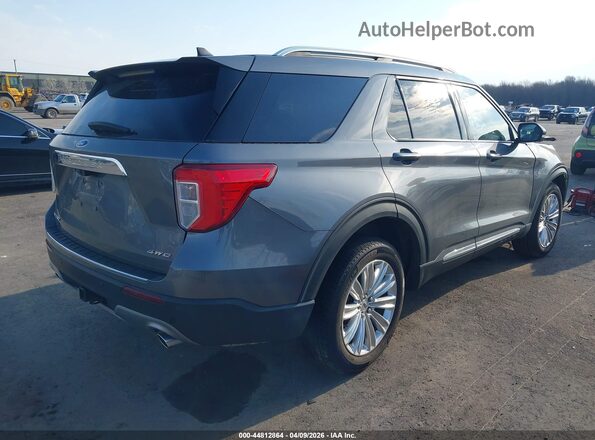 1FMSK8FH8NGA34003 2022 FORD FORD EXPLORER Gray Tył prawy