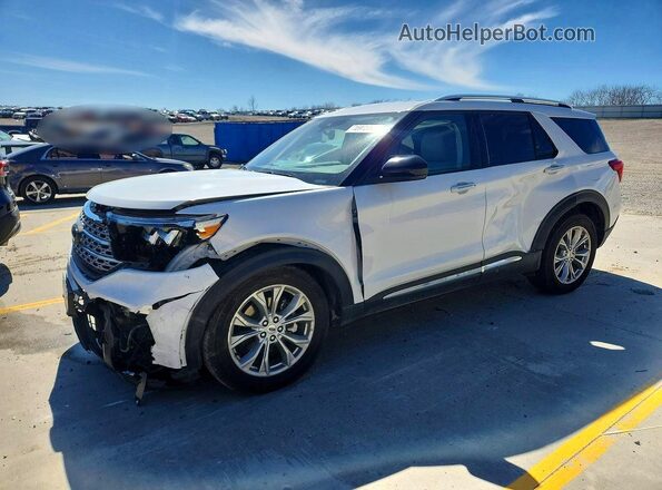 1FMSK8FH8RGA28286 2024 FORD FORD EXPLORER White Przód lewy