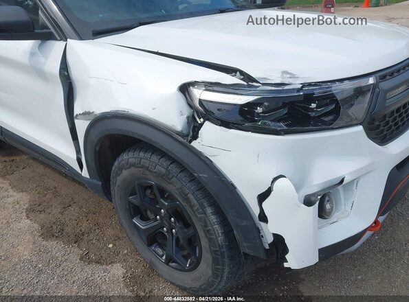 1FMSK8JH1NGC08632 2022 FORD FORD EXPLORER Белый Вид спереди
