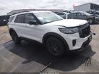 2025 Ford Explorer St White vin: 1FMWK8GC5SGA33570