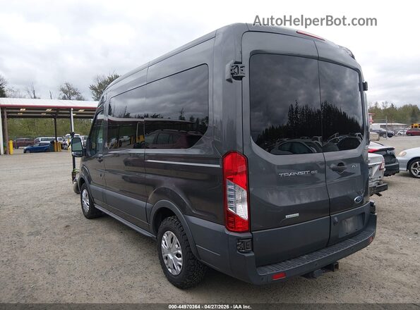 1FMZK1CG3GKA70943 2016 FORD TRANSIT-150 Серый Задняя левая четверть