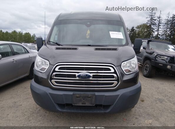 1FMZK1CG3GKA70943 2016 FORD TRANSIT-150 Серый Вид задней части салона
