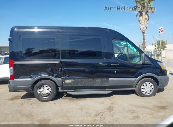 1FMZK1CM2HKA60721 2017 FORD TRANSIT Black Widok wnętrza 360 stopni