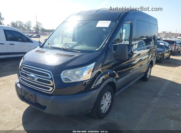 1FMZK1CM2HKA60721 2017 FORD TRANSIT Black Przód lewy