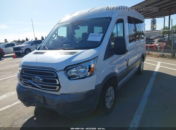 1FMZK1CM5GKB38410 2016 FORD TRANSIT-150 Белый Передняя левая четверть