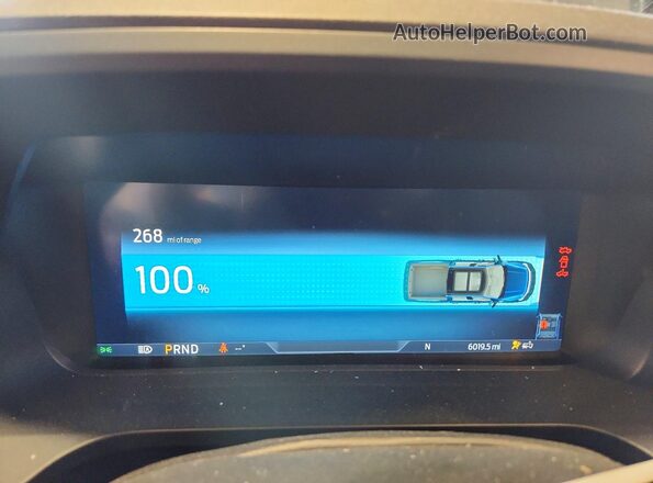 1FT6W3LU9SWG09063 2025 FORD F150 Blue Instrument cluster view