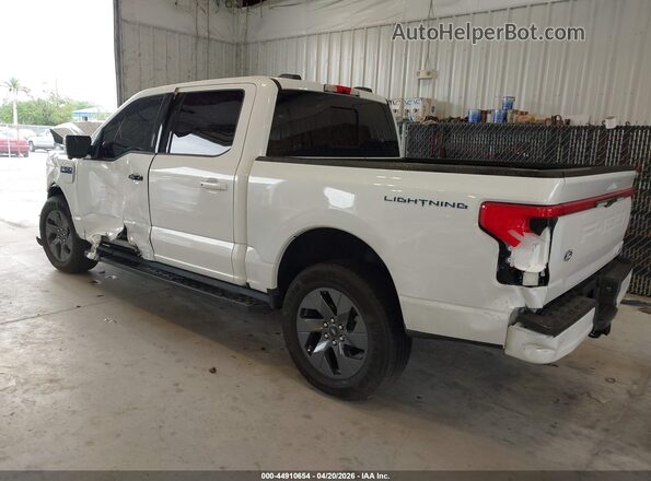 1FT6W5L78SWG28208 2025 FORD F-150 LIGHTNING Белый Задняя левая четверть